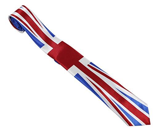 Union Jack Flag Tie - Men's Formal Wear, Great Britain, UK Necktie