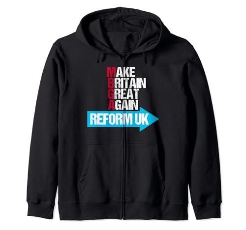 Make Britain Great Again - Reform UK Zip Hoodie