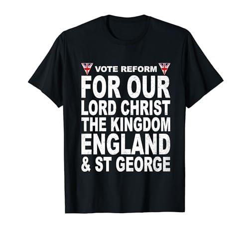 For Our Lord Christ The Kingdom St George Bunting T-Shirt