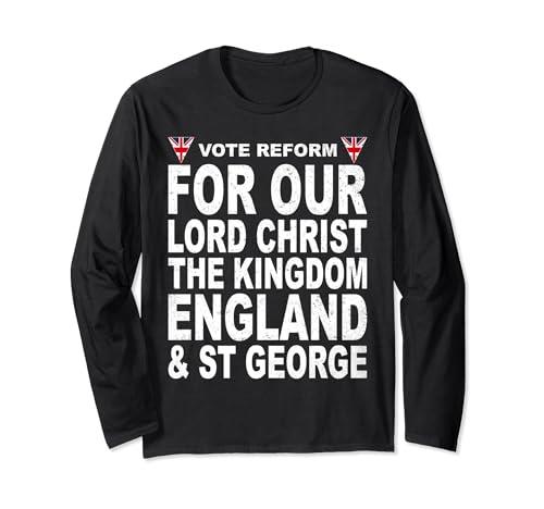 For Our Lord Christ The Kingdom St George Long Sleeve T-Shirt